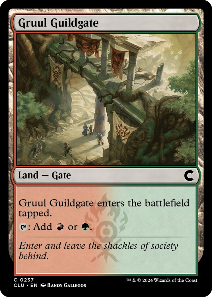 Gruul Guildgate [Ravnica: Clue Edition] | Dumpster Cat Games