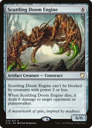 Scuttling Doom Engine [Commander 2018] | Dumpster Cat Games