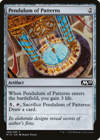 Pendulum of Patterns [Core Set 2019] | Dumpster Cat Games