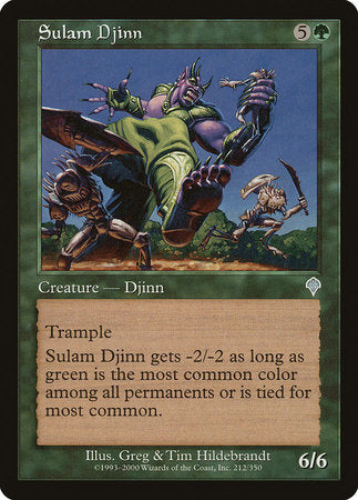 Sulam Djinn [Invasion] | Dumpster Cat Games