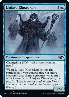 Littjara Kinseekers [Jumpstart 2022] | Dumpster Cat Games