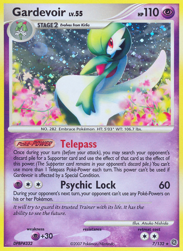 Gardevoir (7/132) [Diamond & Pearl: Secret Wonders] | Dumpster Cat Games