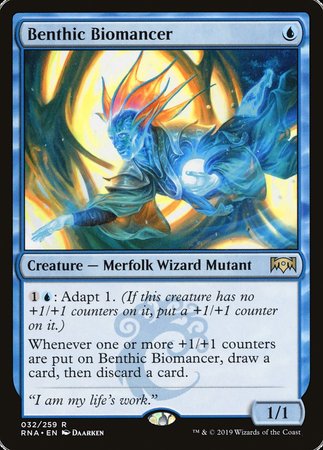 Benthic Biomancer [Ravnica Allegiance] | Dumpster Cat Games