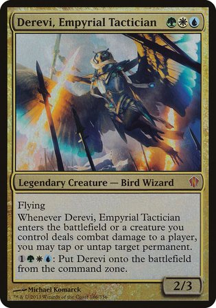 Derevi, Empyrial Tactician (Commander 2013) [Commander 2013 Oversized] | Dumpster Cat Games