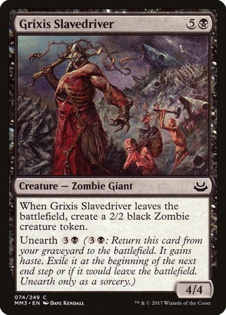 Grixis Slavedriver [Modern Masters 2017] | Dumpster Cat Games