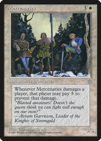 Mercenaries [Ice Age] | Dumpster Cat Games