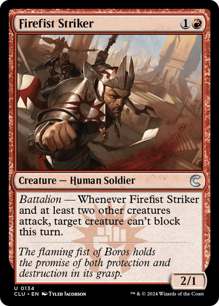 Firefist Striker [Ravnica: Clue Edition] | Dumpster Cat Games