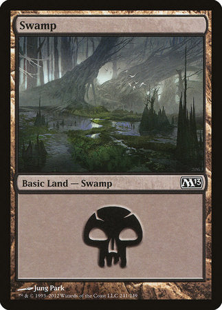 Swamp (241) [Magic 2013] | Dumpster Cat Games