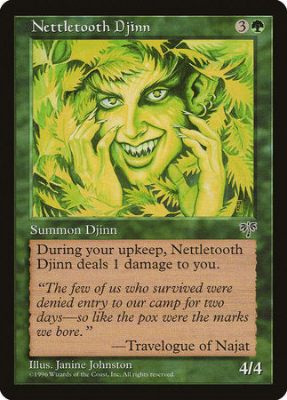Nettletooth Djinn [Mirage] | Dumpster Cat Games