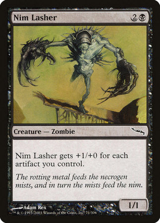 Nim Lasher [Mirrodin] | Dumpster Cat Games