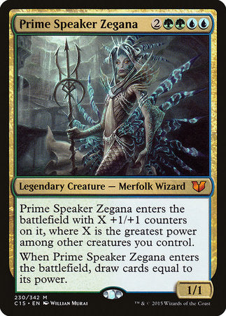 Prime Speaker Zegana [Commander 2015] | Dumpster Cat Games