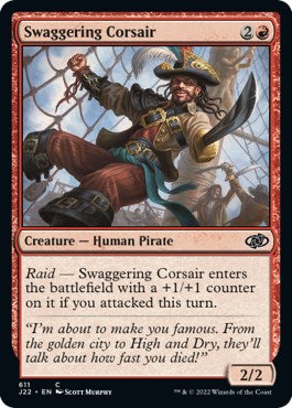 Swaggering Corsair [Jumpstart 2022] | Dumpster Cat Games