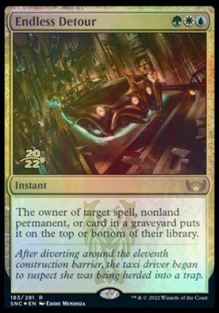 Endless Detour [Streets of New Capenna Prerelease Promos] | Dumpster Cat Games