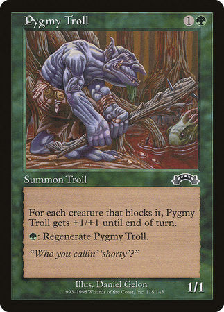 Pygmy Troll [Exodus] | Dumpster Cat Games