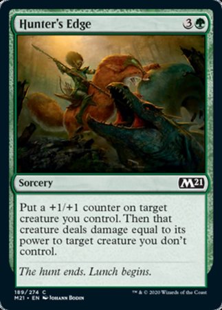 Hunter's Edge [Core Set 2021] | Dumpster Cat Games