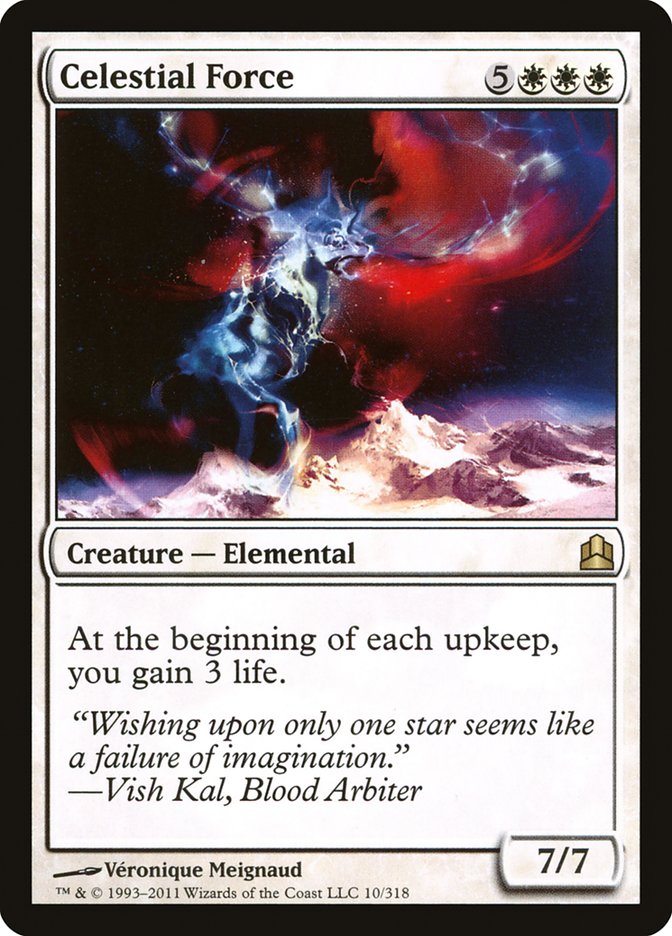 Celestial Force [Commander 2011] | Dumpster Cat Games