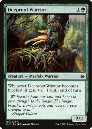 Deeproot Warrior [Ixalan] | Dumpster Cat Games