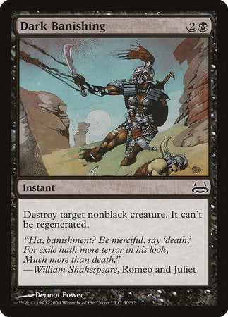 Dark Banishing [Duel Decks: Divine vs. Demonic] | Dumpster Cat Games