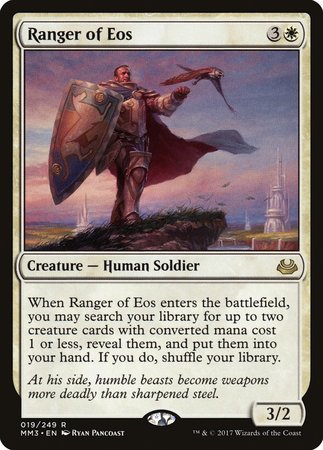 Ranger of Eos [Modern Masters 2017] | Dumpster Cat Games