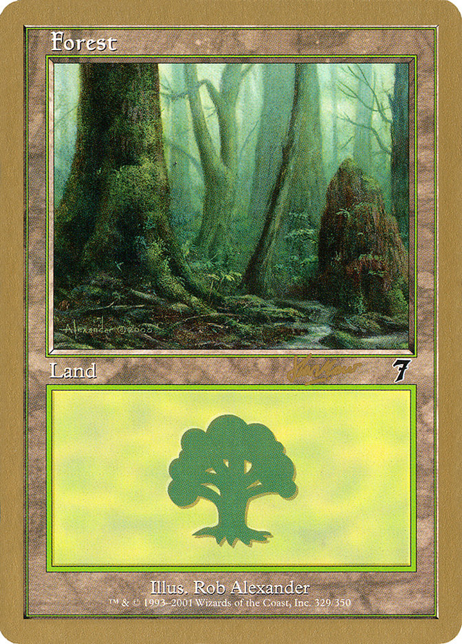Forest (329) (Sim Han How) [World Championship Decks 2002] | Dumpster Cat Games