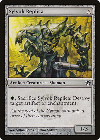 Sylvok Replica [Scars of Mirrodin] | Dumpster Cat Games