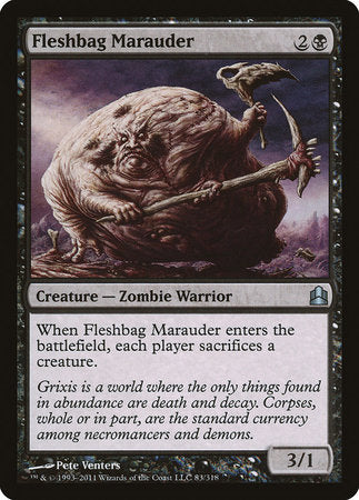 Fleshbag Marauder [Commander 2011] | Dumpster Cat Games