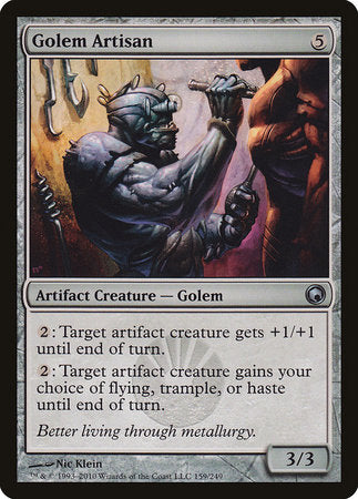 Golem Artisan [Scars of Mirrodin] | Dumpster Cat Games