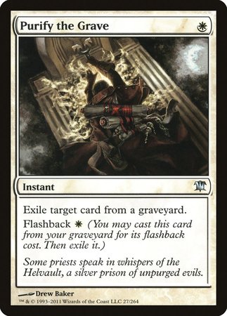 Purify the Grave [Innistrad] | Dumpster Cat Games