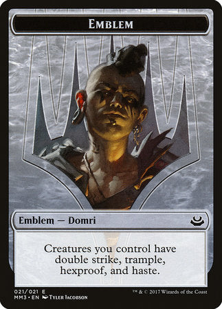 Emblem - Domri Rade [Modern Masters 2017 Tokens] | Dumpster Cat Games