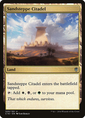 Sandsteppe Citadel [Commander 2016] | Dumpster Cat Games