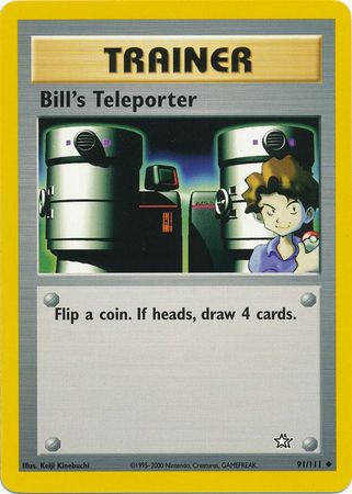 Bill's Teleporter (91/111) [Neo Genesis Unlimited] | Dumpster Cat Games
