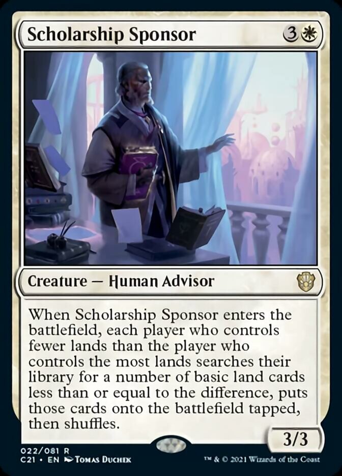 Scholarship Sponsor [Commander 2021] | Dumpster Cat Games