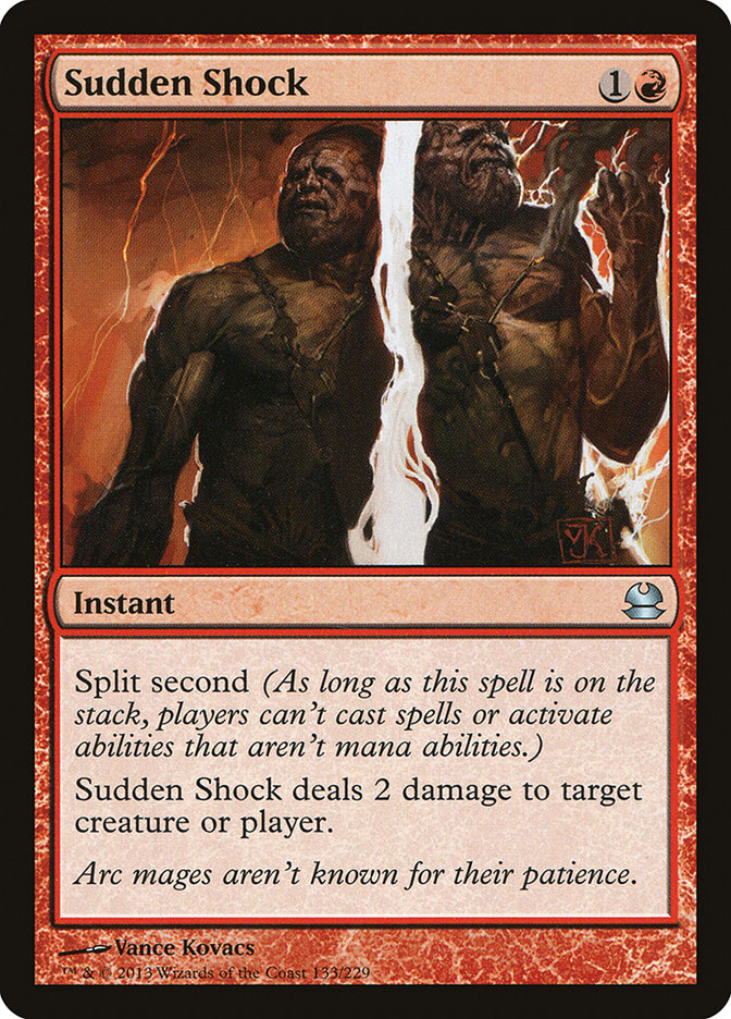 Sudden Shock [Modern Masters] | Dumpster Cat Games