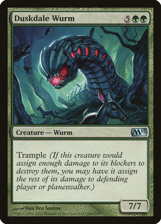 Duskdale Wurm [Magic 2013] | Dumpster Cat Games