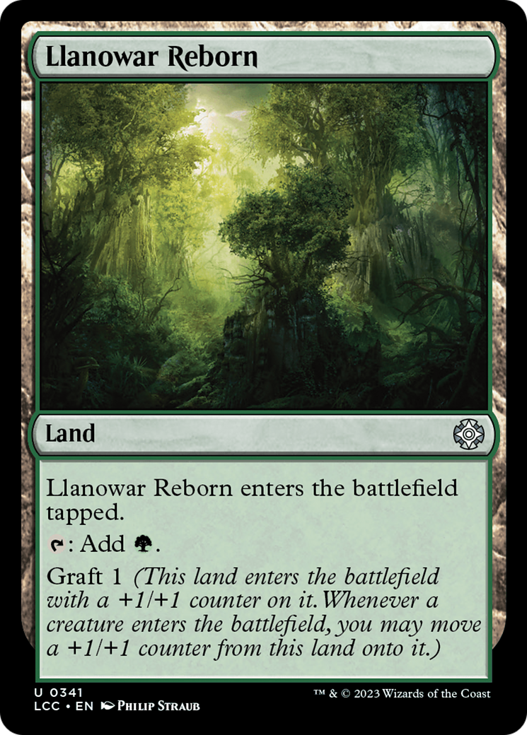 Llanowar Reborn [The Lost Caverns of Ixalan Commander] | Dumpster Cat Games