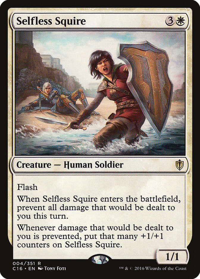 Selfless Squire [Commander 2016] | Dumpster Cat Games