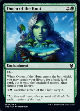 Omen of the Hunt [Theros Beyond Death] | Dumpster Cat Games