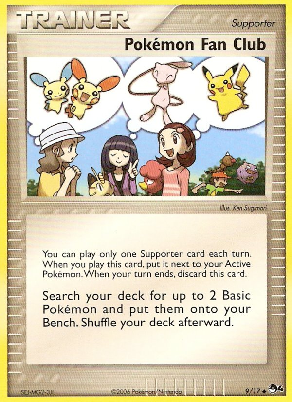 Pokemon Fan Club (9/17) [POP Series 4] | Dumpster Cat Games