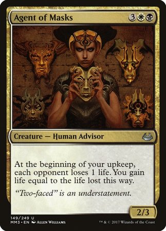 Agent of Masks [Modern Masters 2017] | Dumpster Cat Games