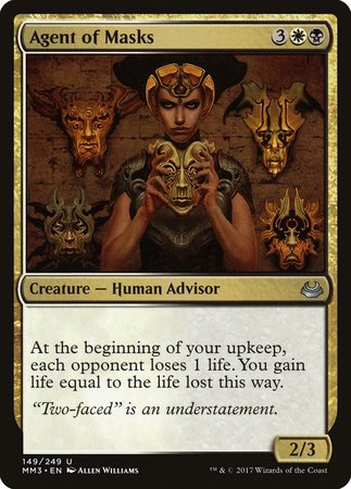 Agent of Masks [Modern Masters 2017] | Dumpster Cat Games