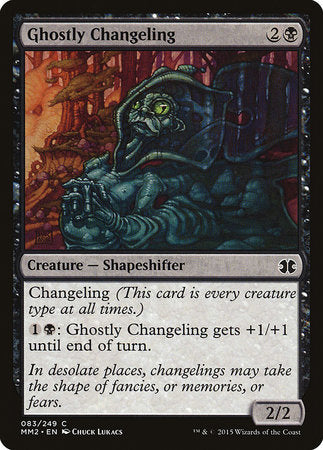 Ghostly Changeling [Modern Masters 2015] | Dumpster Cat Games