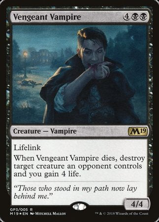 Vengeant Vampire (2018 Gift Pack) [M19 Gift Pack] | Dumpster Cat Games