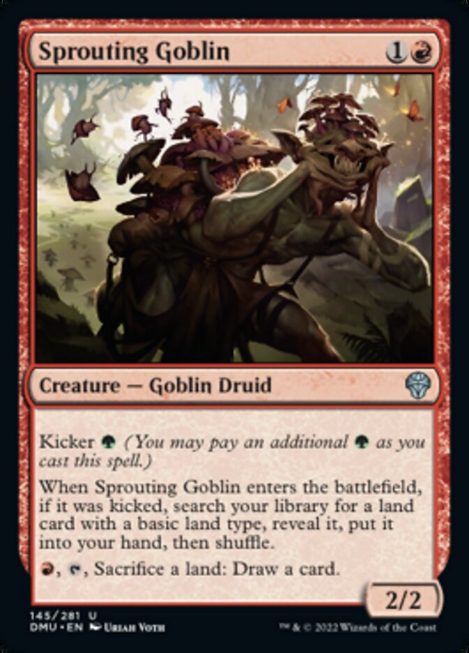 Sprouting Goblin [Dominaria United] | Dumpster Cat Games