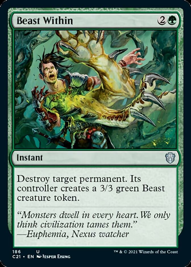 Beast Within [Commander 2021] | Dumpster Cat Games