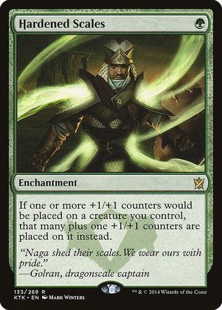 Hardened Scales [Khans of Tarkir] | Dumpster Cat Games