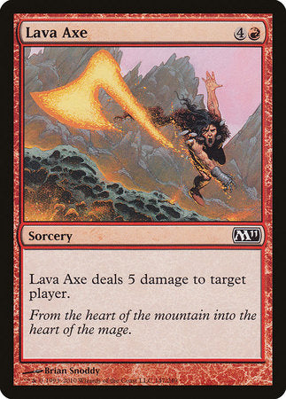 Lava Axe [Magic 2011] | Dumpster Cat Games