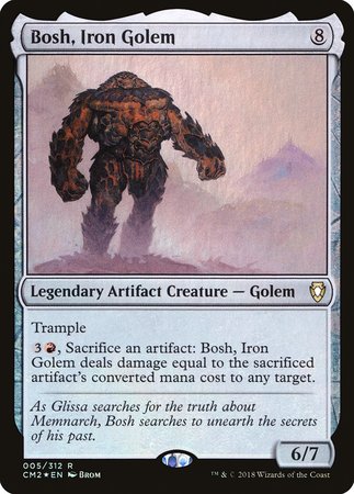 Bosh, Iron Golem [Commander Anthology Volume II] | Dumpster Cat Games