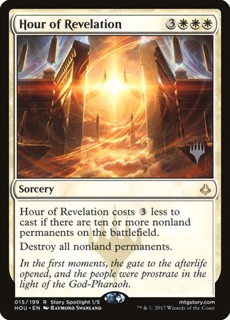Hour of Revelation [Hour of Devastation Promos] | Dumpster Cat Games