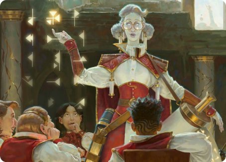 Professor of Symbology Art Card [Strixhaven: School of Mages Art Series] | Dumpster Cat Games