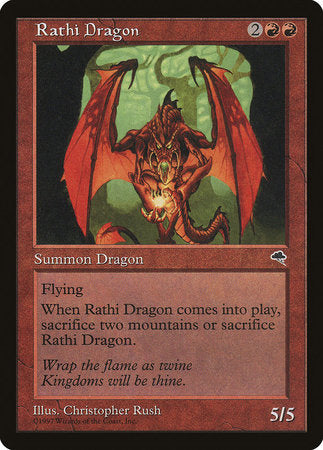 Rathi Dragon [Tempest] | Dumpster Cat Games